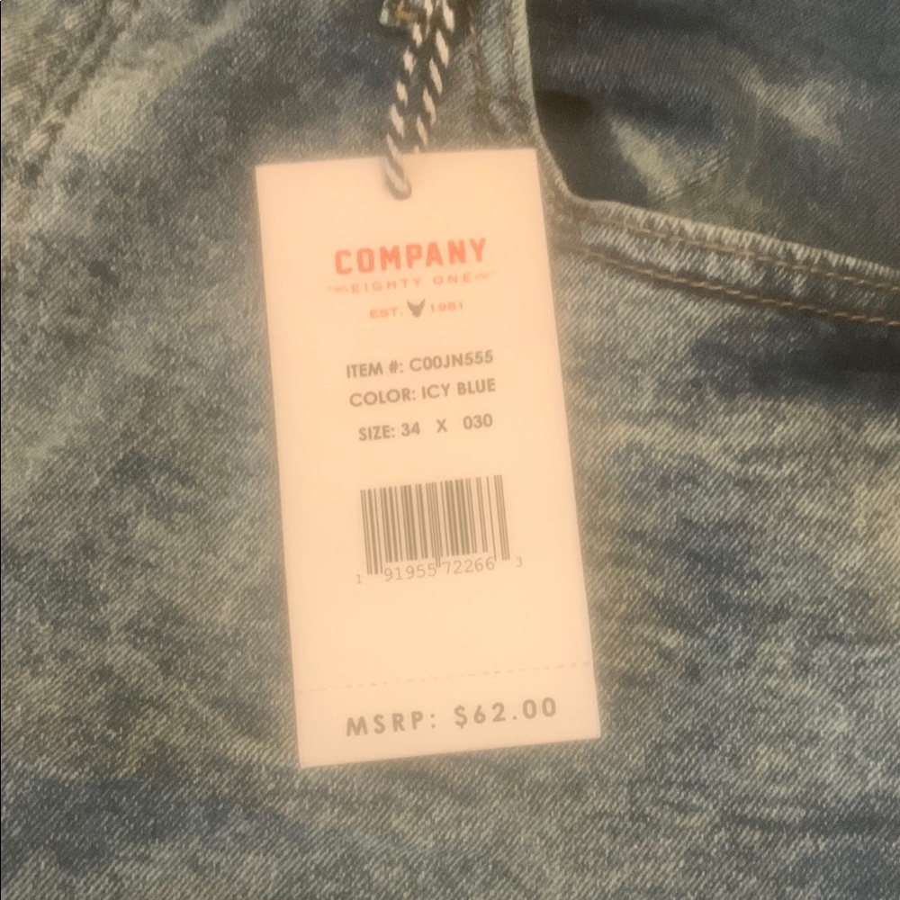 Icy Blue Denim Jeans